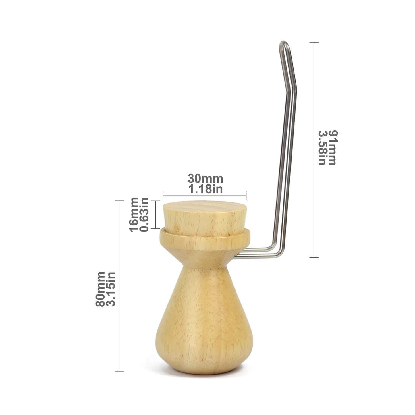 Model Handheld Wood Painting Handle Coloring Holder for Soldiers Handicraft Gundam Wargames