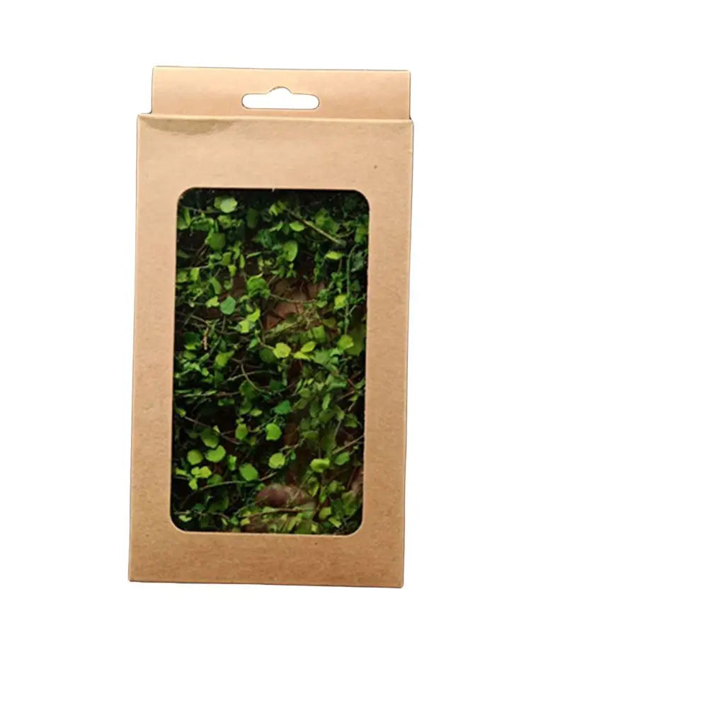 1 Box Miniature Plant Creepers Simulation Rattan Leaves Sand Table Vegetation Garden Scene Micro Landscape DIY Accessories
