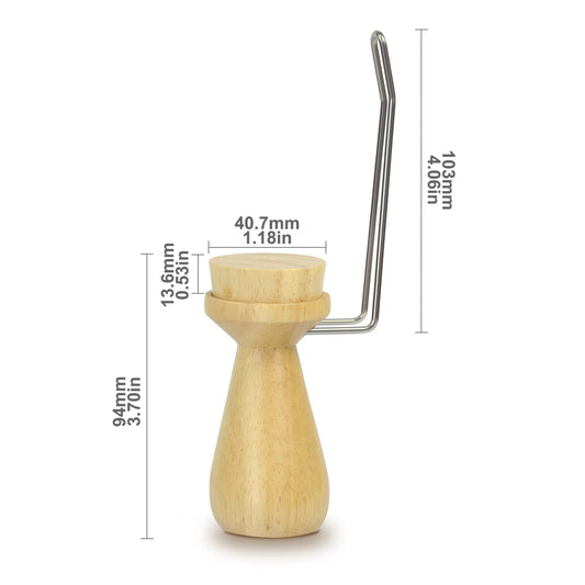 Model Handheld Wood Painting Handle Coloring Holder for Soldiers Handicraft Gundam Wargames