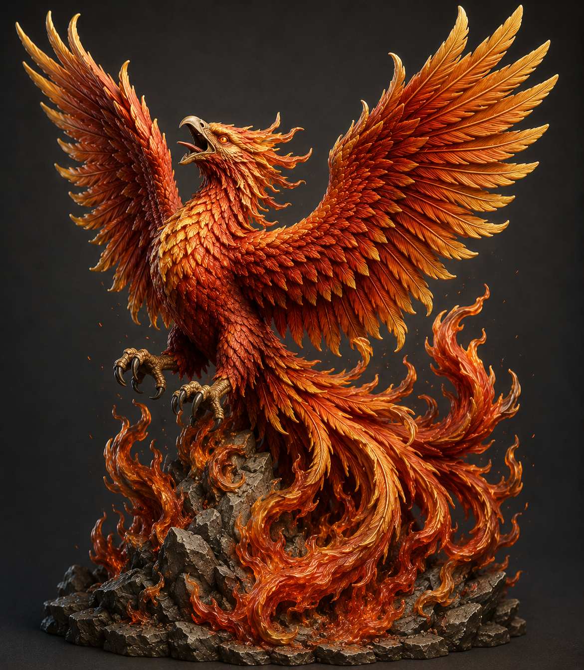 Sunforge Phoenix- 3D Printed 32mm-100mm.