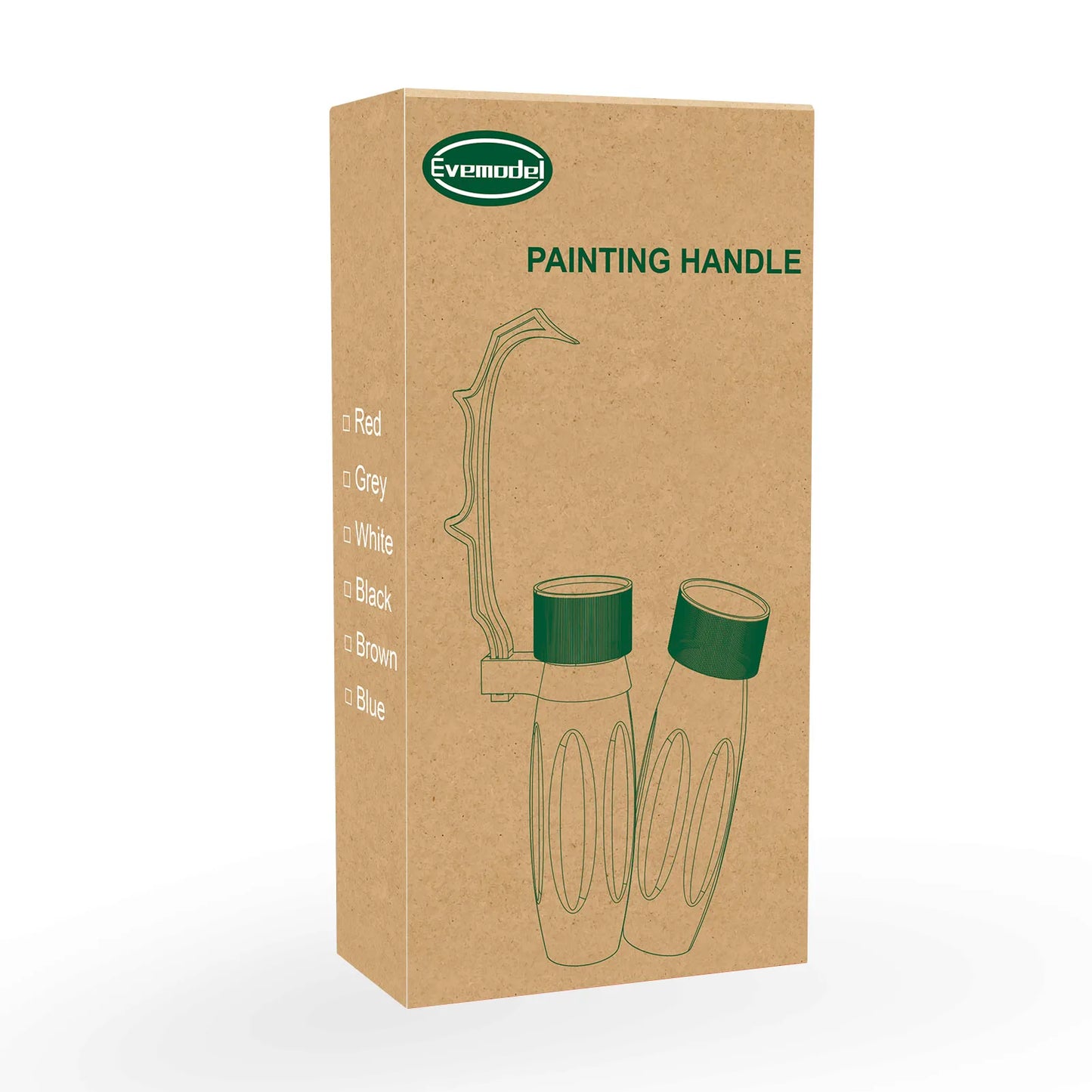 Model Coloring Holder Handheld Painting Handle Special Tools Clip for Soldiers Handicraft Gundam Wargames