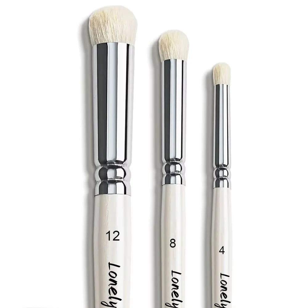 3Pcs/6Pcs Dry Brush Miniature Painting Drybrush , Professional Modellers Miniature Paint Brushes, Enamel Figurines Painting