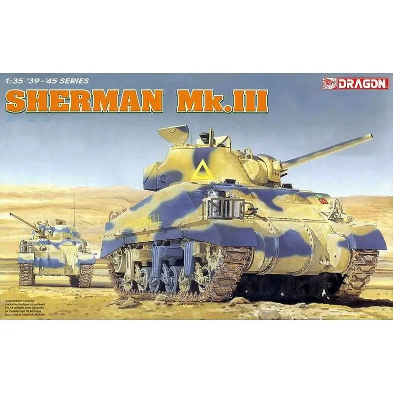 DRAGON 6313 1/35 Sherman Mk.Iii - Scale Model Kit