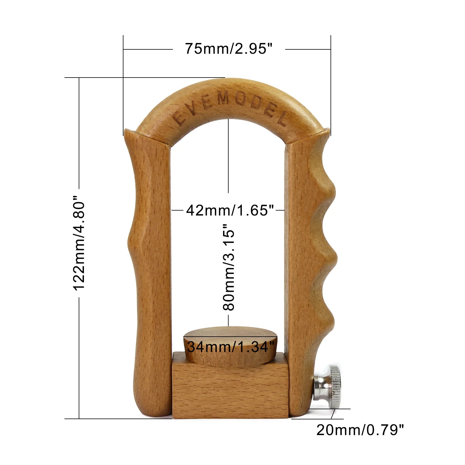 360° Rotating Wood Model Work Holder Miniature Painting Handle for Soldiers Handicraft Gundam Wargames